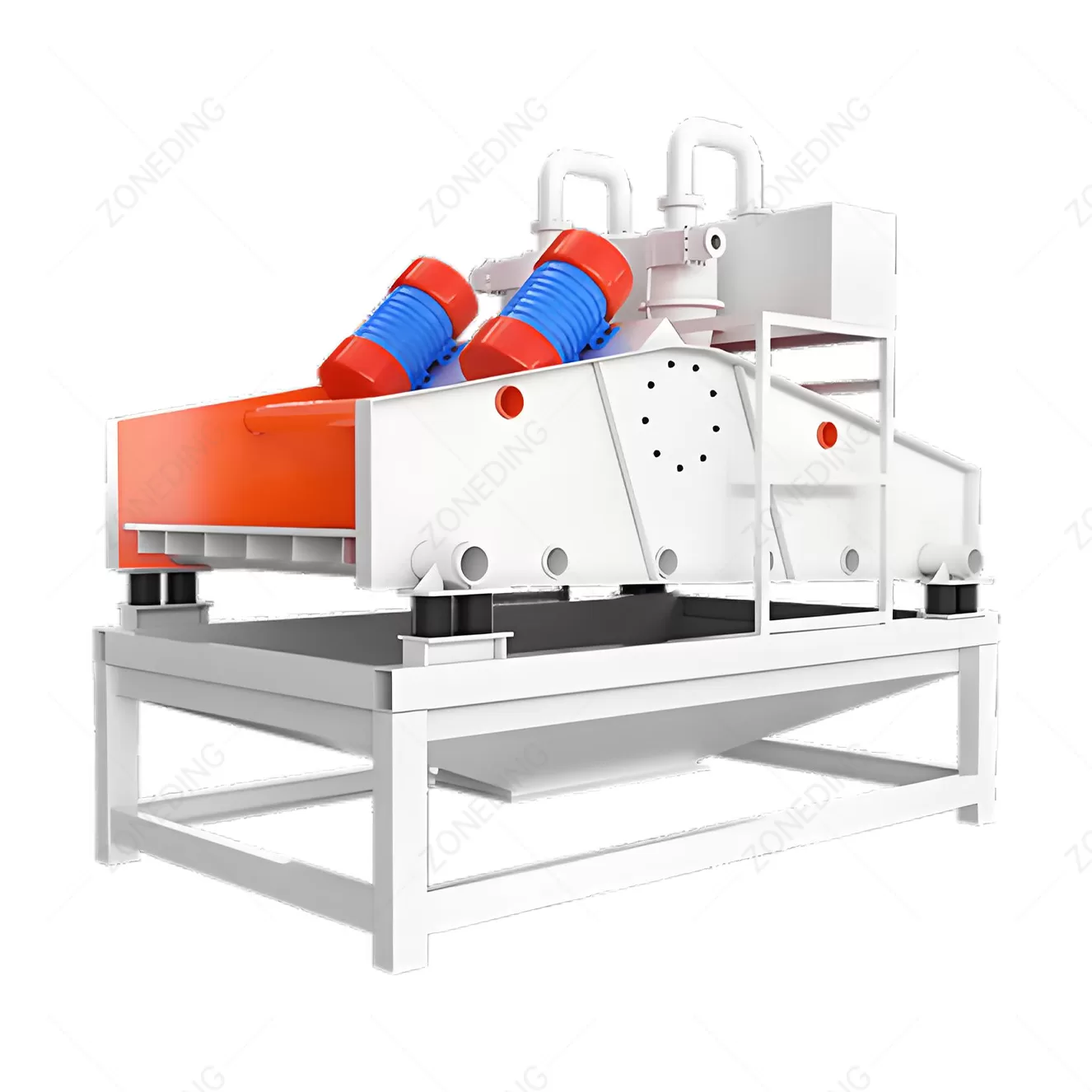 Fine sand recovery machine